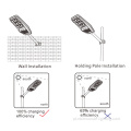 Luz de rua integrada com energia solar LED